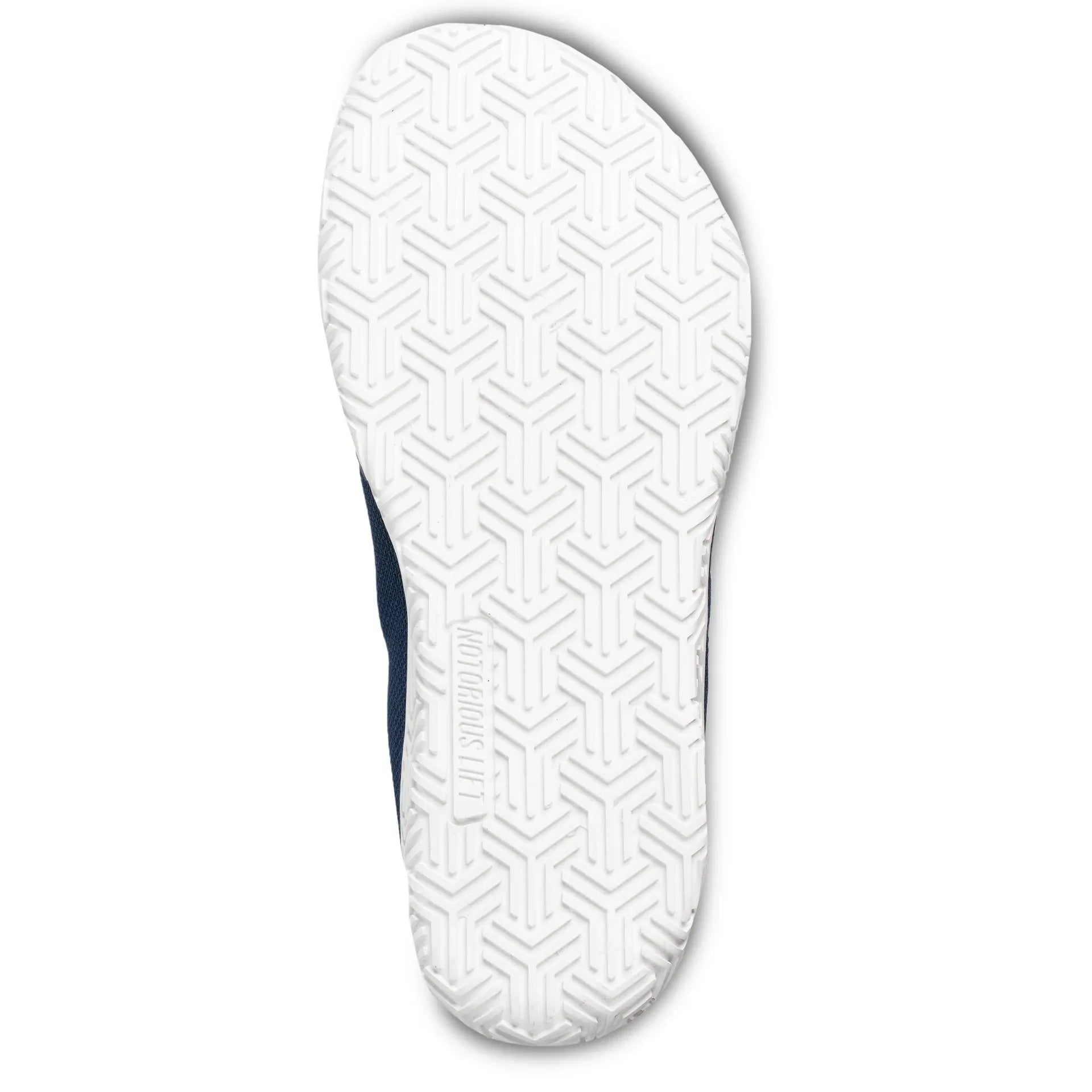 Radix Pro Ocean Phantom sole bottom view - Novus Griptech outsole tread pattern detail