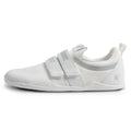 Sumo Sole Gen 4 Ghost side profile view - wide toe box powerlifting slipper in white/grey