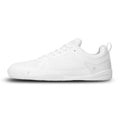 Radix Pure White barefoot training shoe side view - wide toe box, zero drop outsole